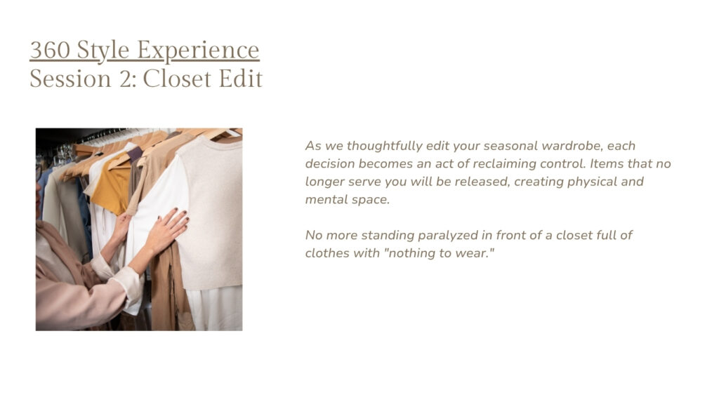 closet edit